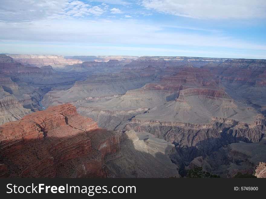 Winter Afternoon Grand Canyon, Arizona