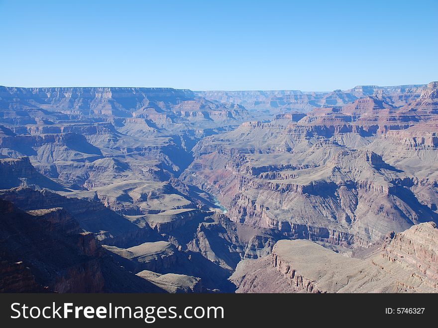 Winter Afternoon Grand Canyon, Arizona