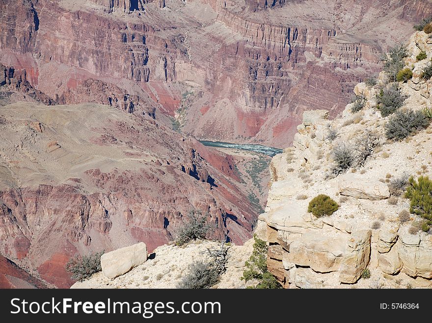 Winter Afternoon Grand Canyon, Arizona