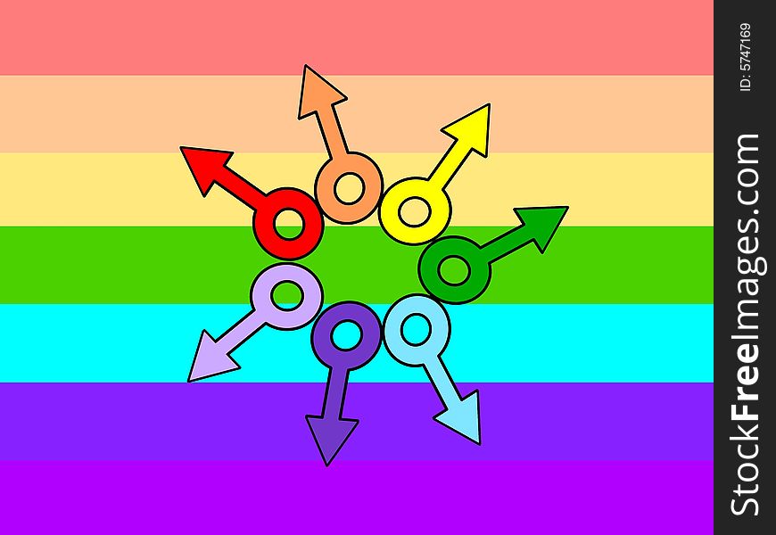 gay flag images free