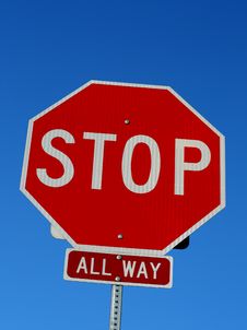 Stop Sign Royalty Free Stock Image Stop Sign Royalty Free Stock Image