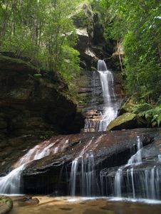 Waterfall Royalty Free Stock Photo Waterfall Royalty Free Stock Photo
