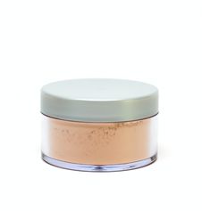 Cosmetic Powder In Jar Isolated On White Royalty Free Stock Image Cosmetic Powder In Jar Isolated On White Royalty Free Stock Image