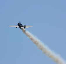 Two-seater Plane Royalty Free Stock Image