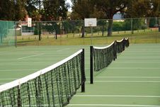 Tennis Net In Open Air Court Stock Photography Tennis Net In Open Air Court Stock Photography