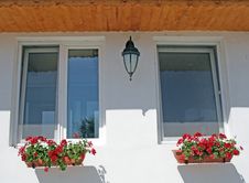 Rural Modern Windows Stock Photography Rural Modern Windows Stock Photography