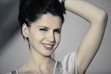 Smiling Gorgeous Girl Royalty Free Stock Image Smiling Gorgeous Girl Royalty Free Stock Image