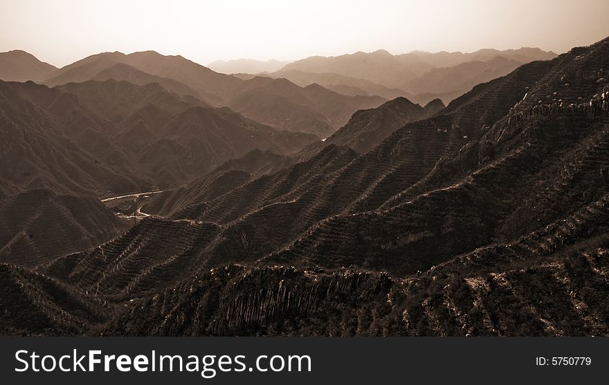 Great Wall Mountains