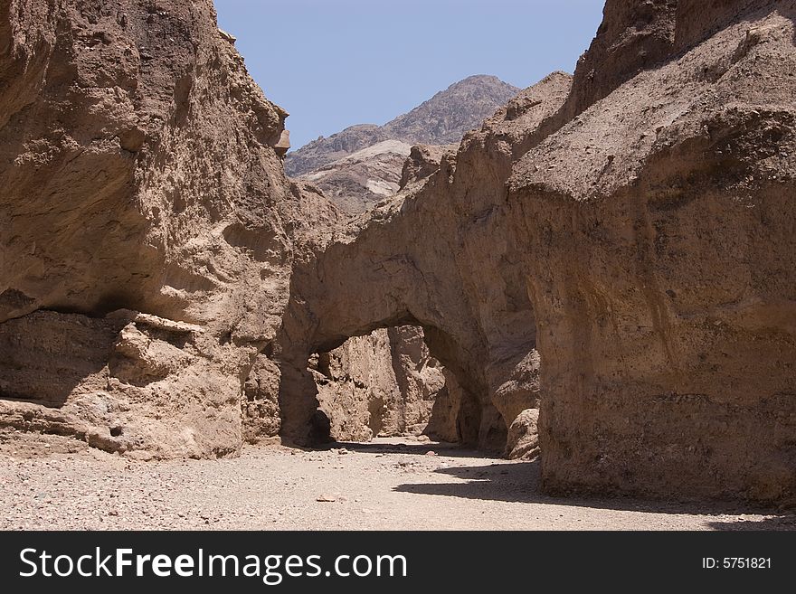 Natural Bridge in Death Valley National Park California