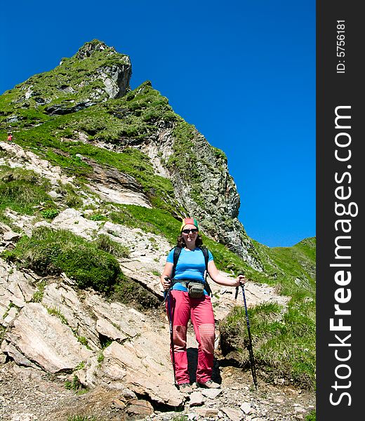 Hiking In Romania Mountain