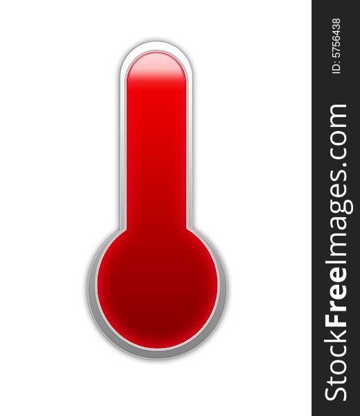 A Illustration of a medical thermometer. A Illustration of a medical thermometer.