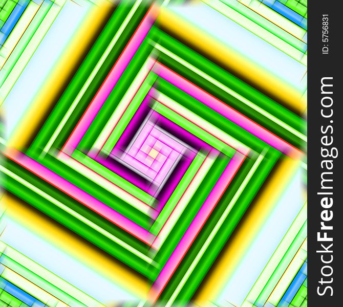 Colour Tile Pattern Background 4