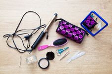 Set Of Female Accessories Stock Photo Set Of Female Accessories Stock Photo