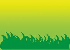 Green Grass Border Royalty Free Stock Image Green Grass Border Royalty Free Stock Image