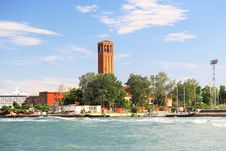The Near-by Island Venice Royalty Free Stock Images The Near-by Island Venice Royalty Free Stock Images