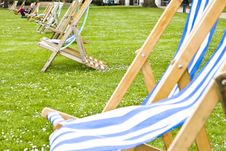 Vacant Deck Chairs Stock Photo Vacant Deck Chairs Stock Photo