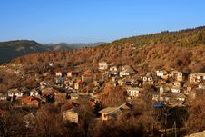 Leshten Village In Bulgaria Stock Photography Leshten Village In Bulgaria Stock Photography