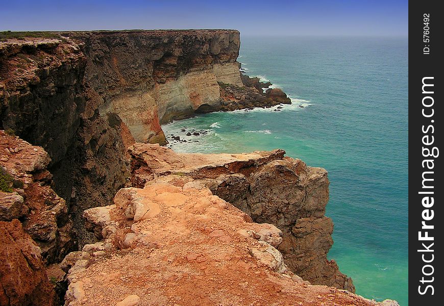 Cliffs at Great Australian Bight Marine Park