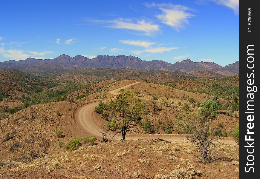 Razorback - Mountains located in the Flinders Ranges