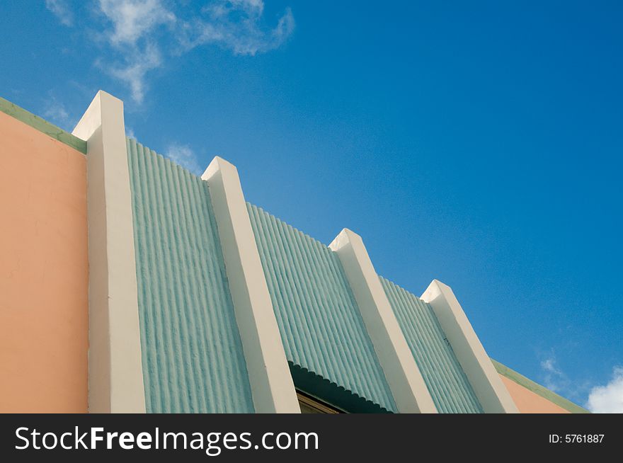 Historic and famous Art Deco Architecture in Miami, FL. Historic and famous Art Deco Architecture in Miami, FL