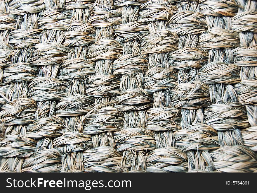 Native woven abaca mat in the Philippines. Native woven abaca mat in the Philippines