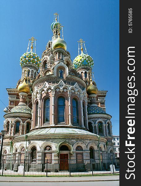 Cathedral of Resurrection of Jesus Christ in Saint Petersburg