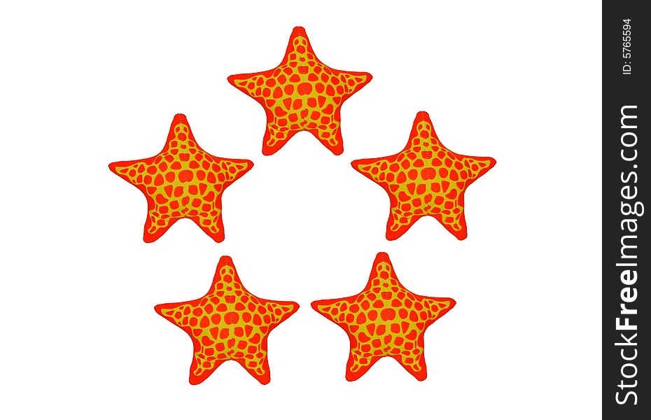 Ring Of Starfish Toys