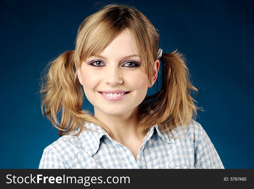 Smiling Girl Portrait