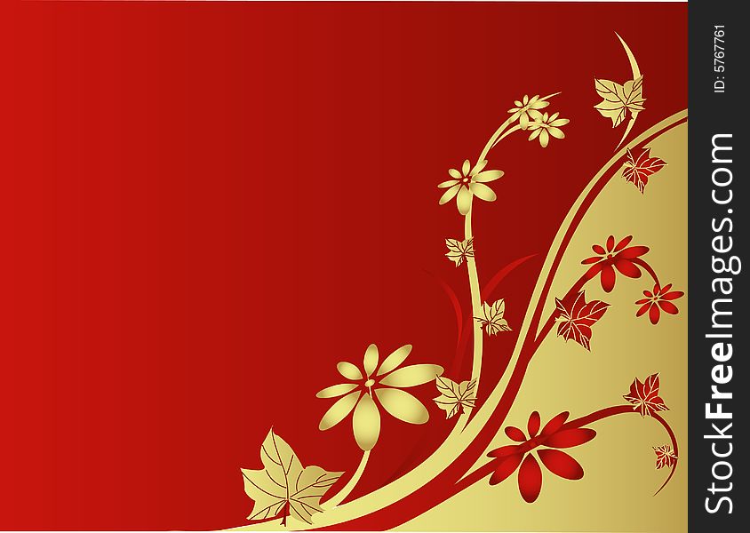 Background  With Flowers