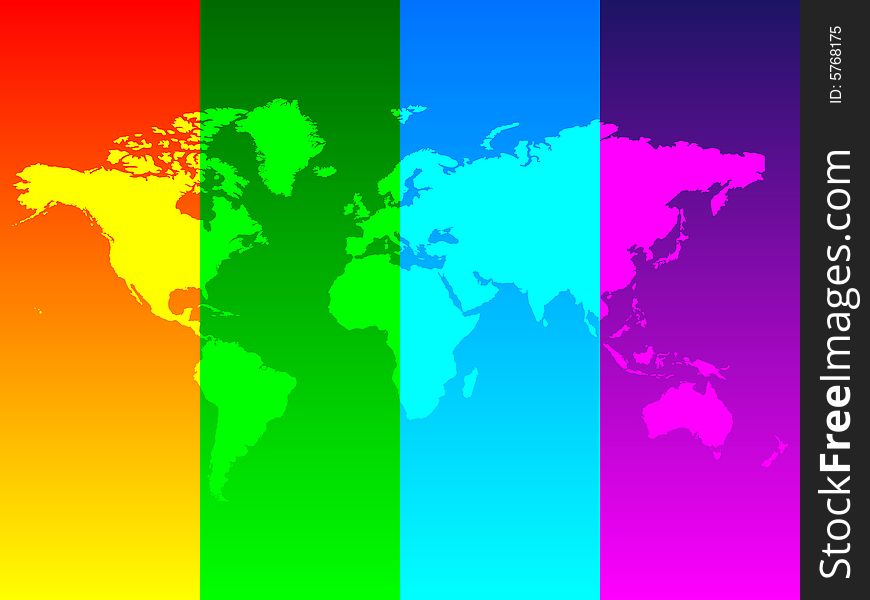 33+ Rainbow map Free Stock Photos - StockFreeImages