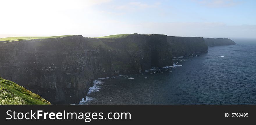 The cliffs of moher in ireland