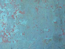 Blue Paint Peeling Off Royalty Free Stock Photography Blue Paint Peeling Off Royalty Free Stock Photography