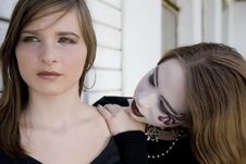 Free Goth And Pretty Girl Stock Photos - 5773493