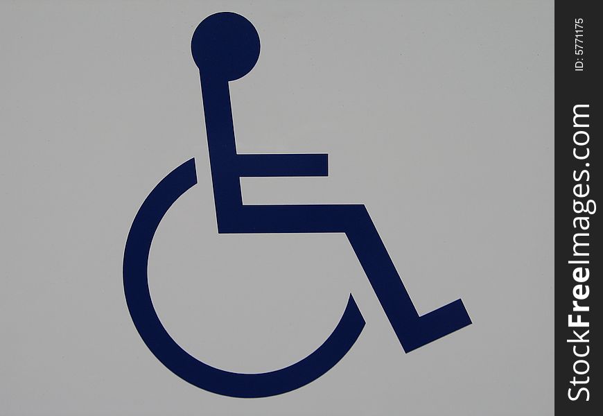 Wheelchair sign