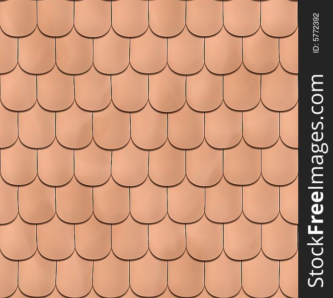 Brown tile texture,  suits for duplication of the background, illustration