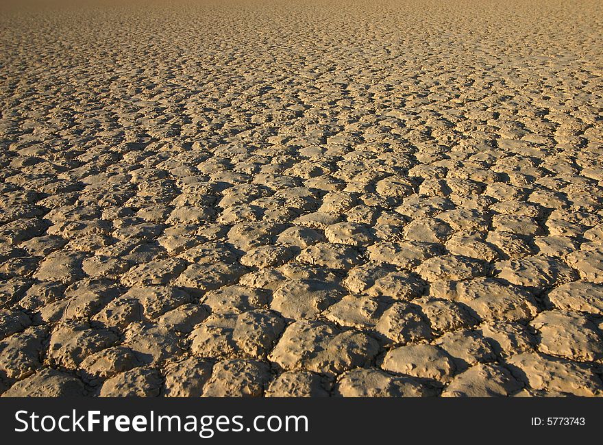 Cracked Mud at at the Racetrack, Death Valley National Park, USA. Cracked Mud at at the Racetrack, Death Valley National Park, USA