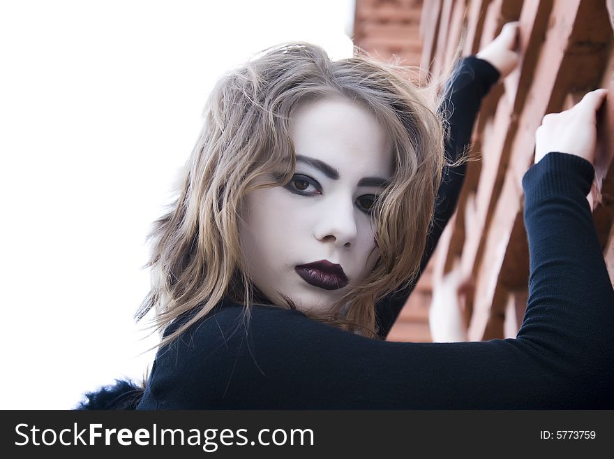 Gothic Woman Portrait