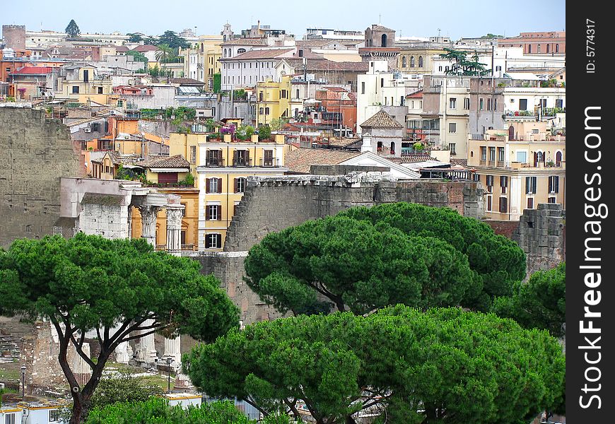 Cityscape Picture in Rome, Italy. Cityscape Picture in Rome, Italy