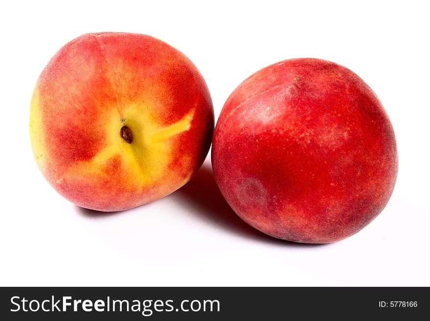 Peaches Isolated