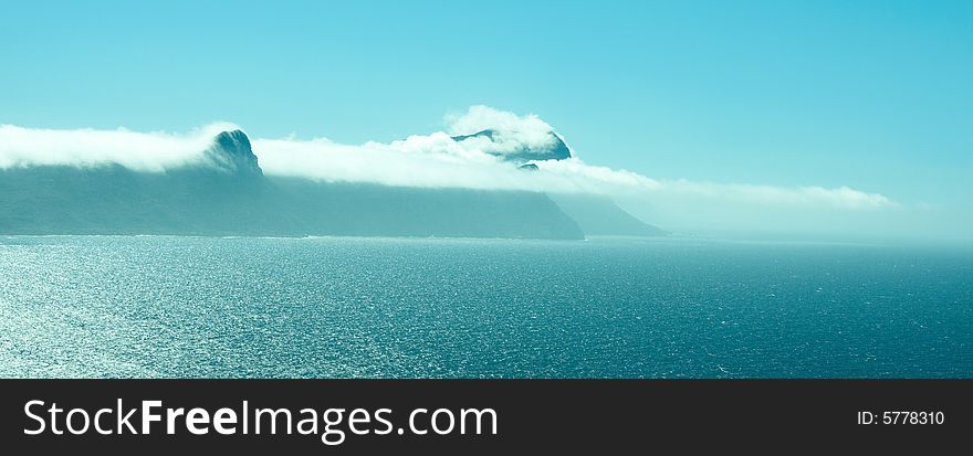 Heavy Cloud And Fog On Mountain
