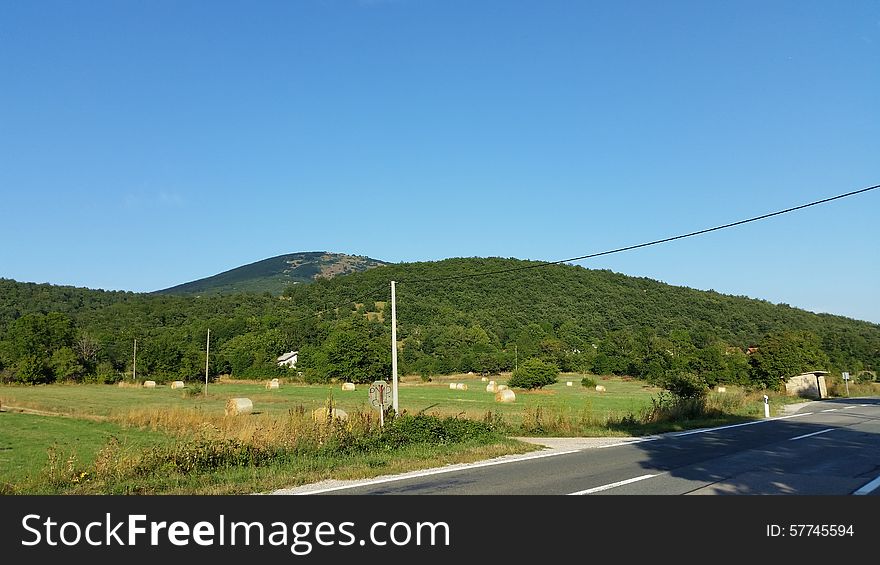 Croatia Udbina View Mountain Rtesevo