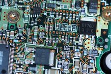Electronic Circuit Board Stock Photography Electronic Circuit Board Stock Photography