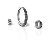 Metal Gears Stock Photography Metal Gears Stock Photography