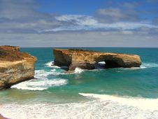 London Bridge (Great Ocean Road) Stock Images London Bridge (Great Ocean Road) Stock Images