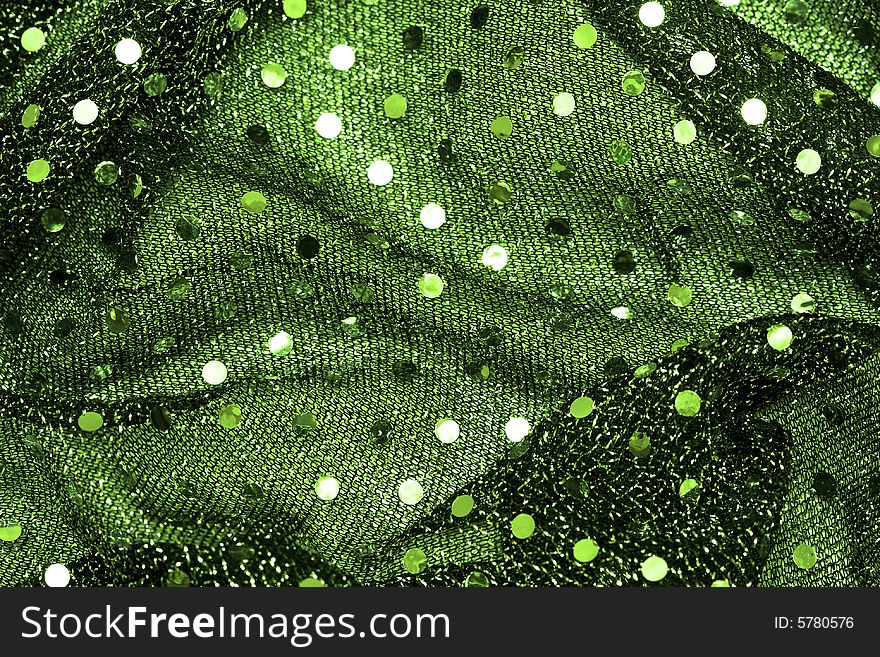 Fabric texture with spangles for background