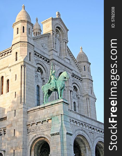 Sacre Couer church, Montmartre, Paris. Sacre Couer church, Montmartre, Paris