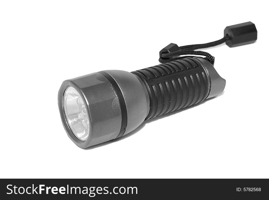 Pocket Flashlight Isolated