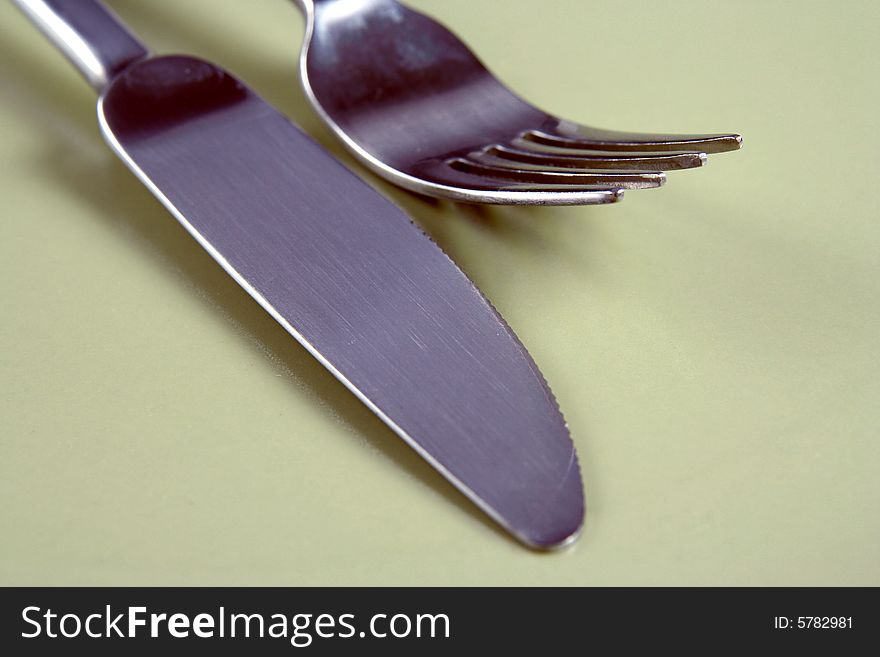 Fork And Knife Close-up