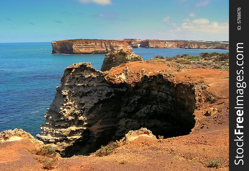 Cliffs At Great Ocean Road