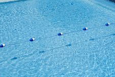 Pool Divided By Buoy Rope Royalty Free Stock Photos Pool Divided By Buoy Rope Royalty Free Stock Photos